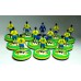 Subbuteo Andrew Table Soccer Brazil 1970 World Cup Winners on WSB Professional bases